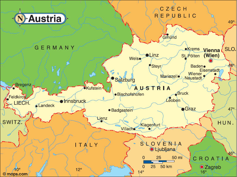 Klagenfurt Map